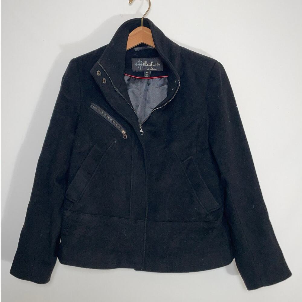 Artifacts the Collection Lambswool Jacket - Women's Size PS - Zipper Cuffs‎